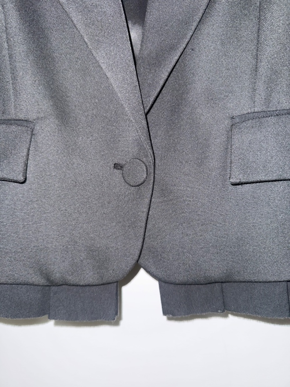 Cropped blazer - Picture 3 of 9